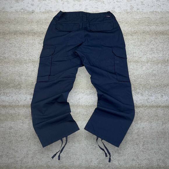 LAPG Other - Vintage LAPG Tactical Pants Navy Blue Baggy Fit Double Knees Cargos Military 90s
